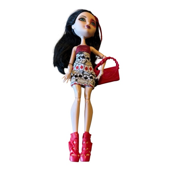 Lizzie Hearts Book Party Ever After High Doll 2013 - Picture 5 of 10